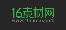 16素材网Logo