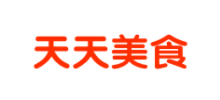 天天美食网logo,天天美食网标识