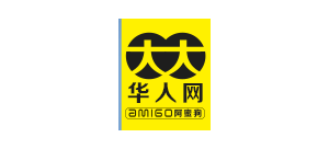 大大华人网logo,大大华人网标识