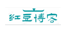 红豆博客logo,红豆博客标识