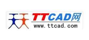 天天CAD网logo,天天CAD网标识