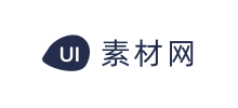 UI素材网logo,UI素材网标识